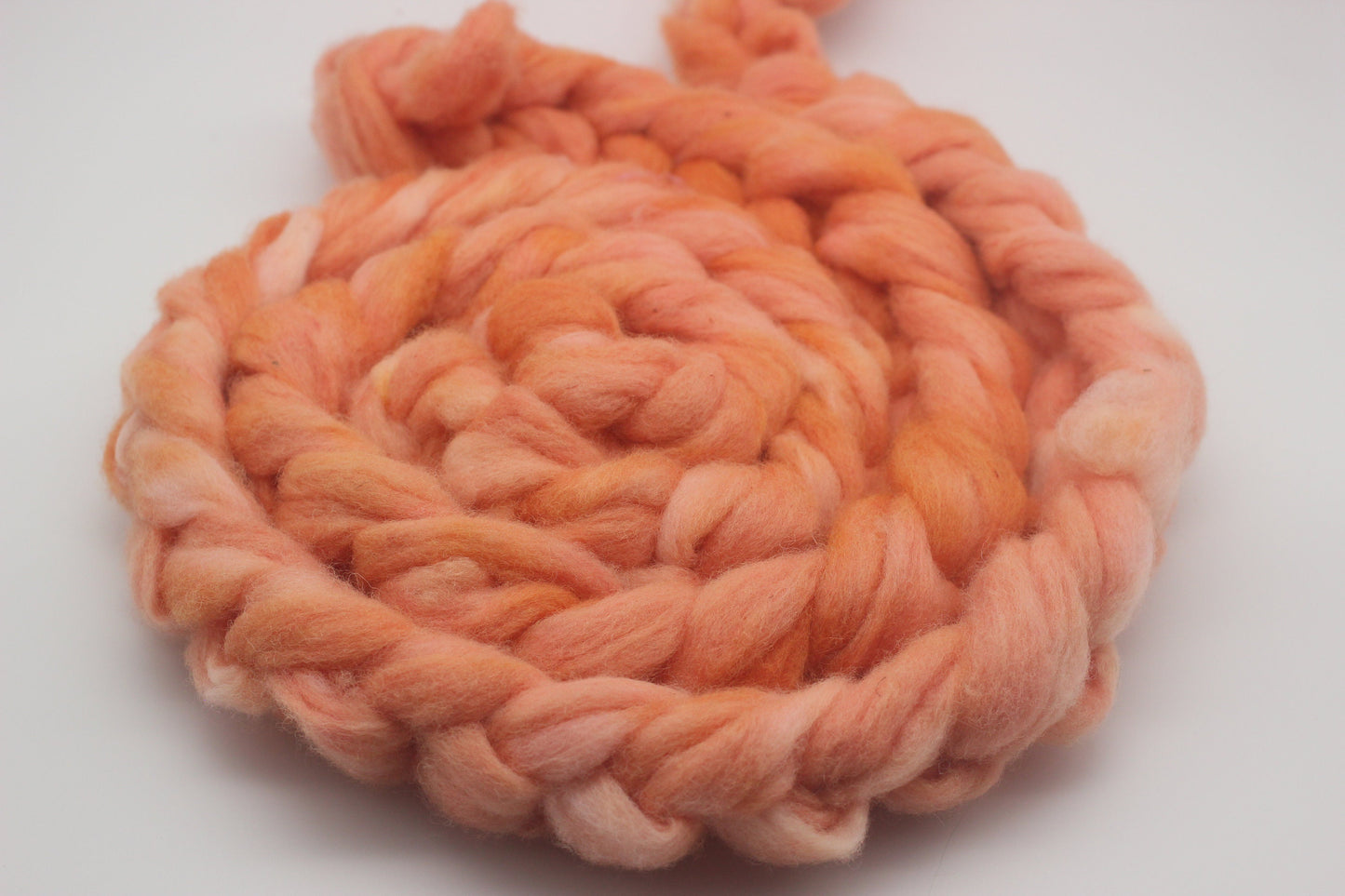 Border Leicester Wool Roving - Hand Dyed Fibre for Spinning 100g - set3