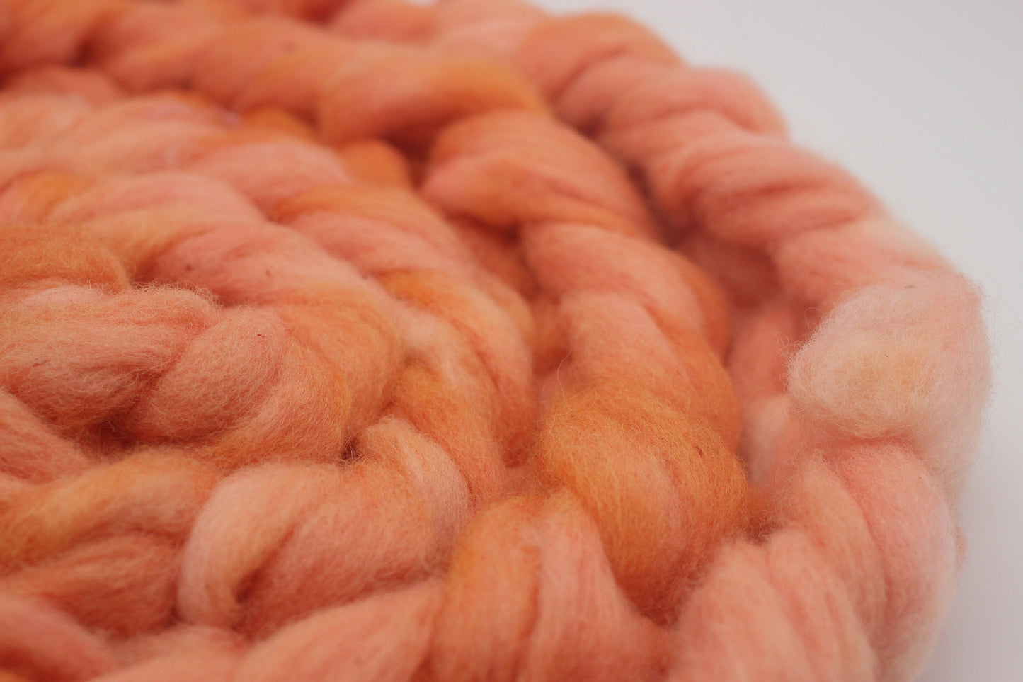 Border Leicester Wool Roving - Hand Dyed Fibre for Spinning 100g - set3