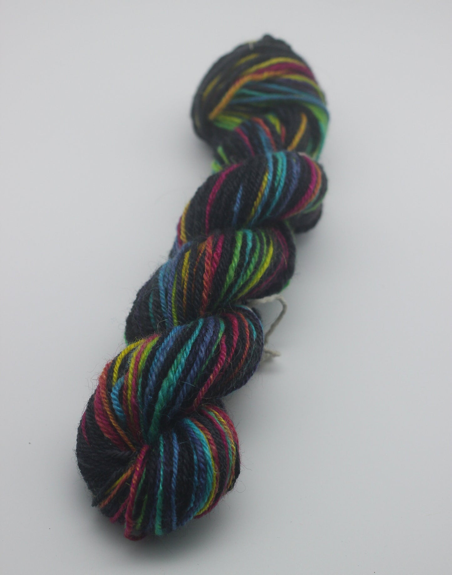 Handspun Handdyed BFL Nylon Yarn - 100g