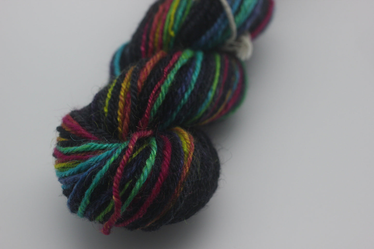 Handspun Handdyed BFL Nylon Yarn - 100g