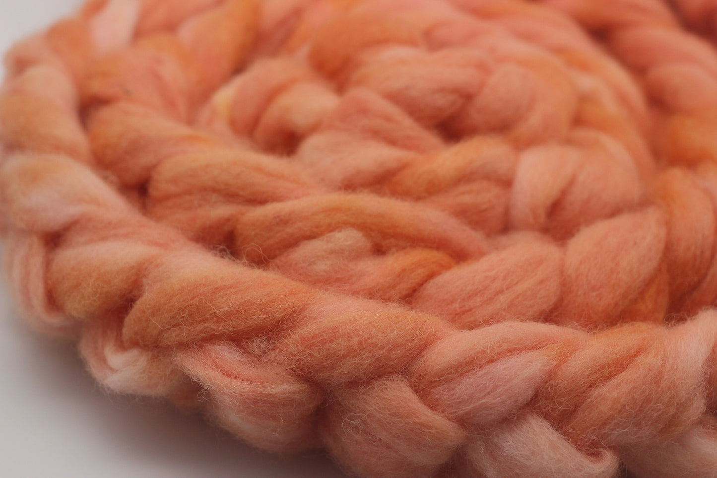 Border Leicester Wool Roving - Hand Dyed Fibre for Spinning 100g - set3