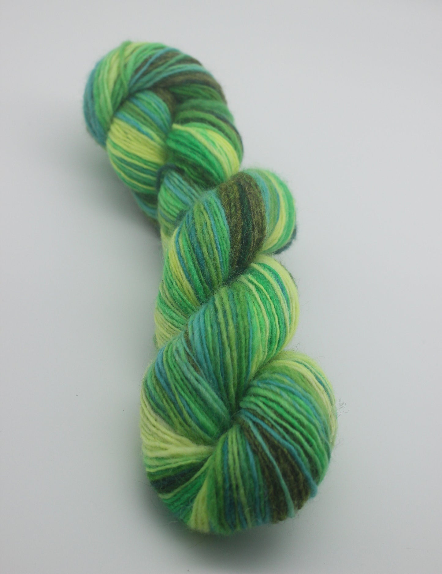 Handspun Handdyed Wool Yarn - 80g