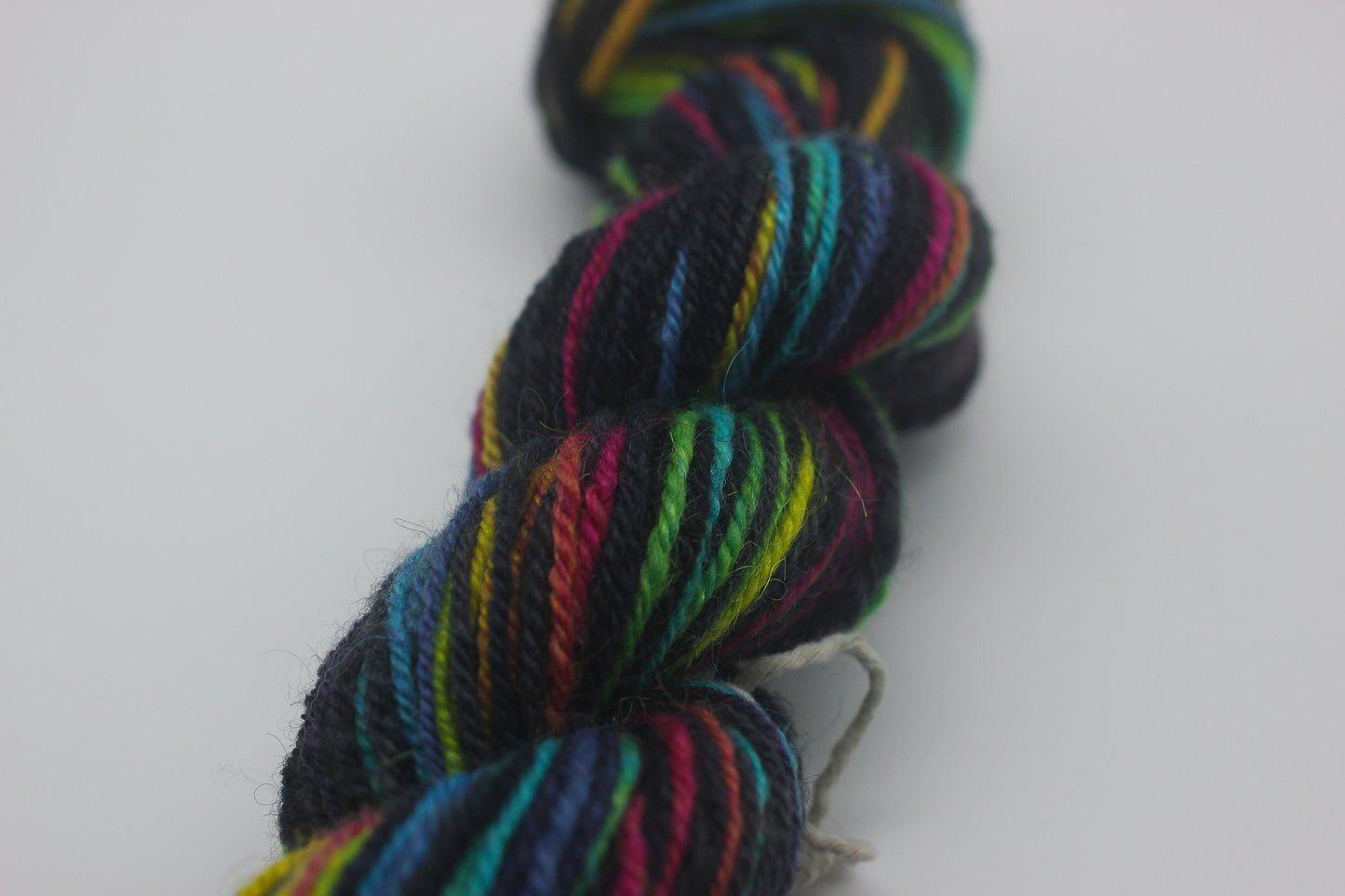 Handspun Handdyed BFL Nylon Yarn - 100g